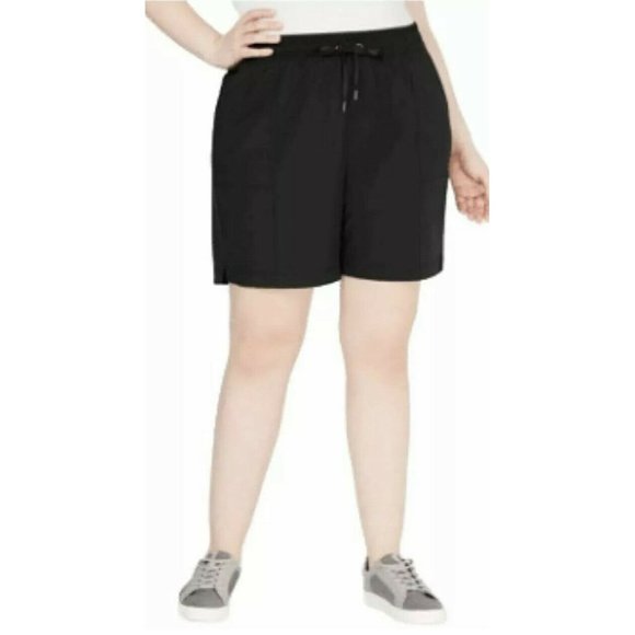 Ideology Size Black Woven Shorts, Noir XL NWT - Picture 1 of 5